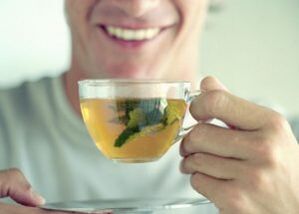 Makan teh halia untuk potensi